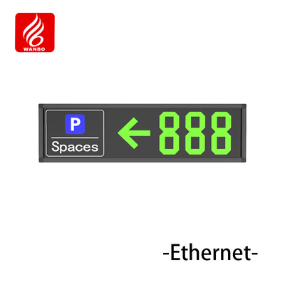 kupować IA31E Jednostronną sieć Ethernet Wewnętrzne sterowanie Ekran Przestrzeń wyświetlacz PGS Parking Signage online manufacture
