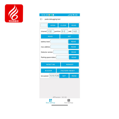 Un buen precio. Sistema de orientación del espacio de estacionamiento de depuración de APP Productos de estacionamiento en línea