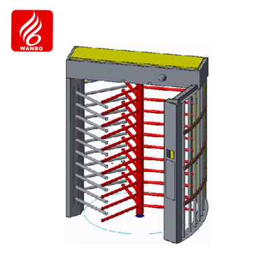 Harga yang bagus Full Height CE Luxury Flap Turnstile Dengan Pengakuan Wajah Turnstile Pengakuan Wajah on line