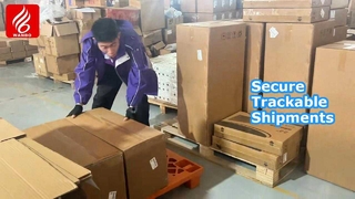 Manuseio cuidadoso e remessas rastreáveis